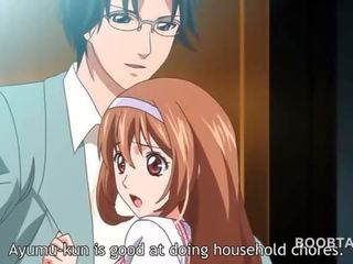 Rūdmataina anime skola lelle seducing viņai pievilcīgas skolotāja