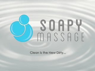 SoapyMassage Slippery Aisan Titty-Fucking 3-Way