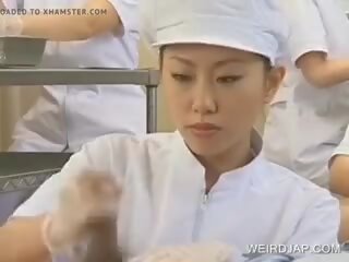 Japanese Nurse Working Hairy Penis, Free dirty clip b9